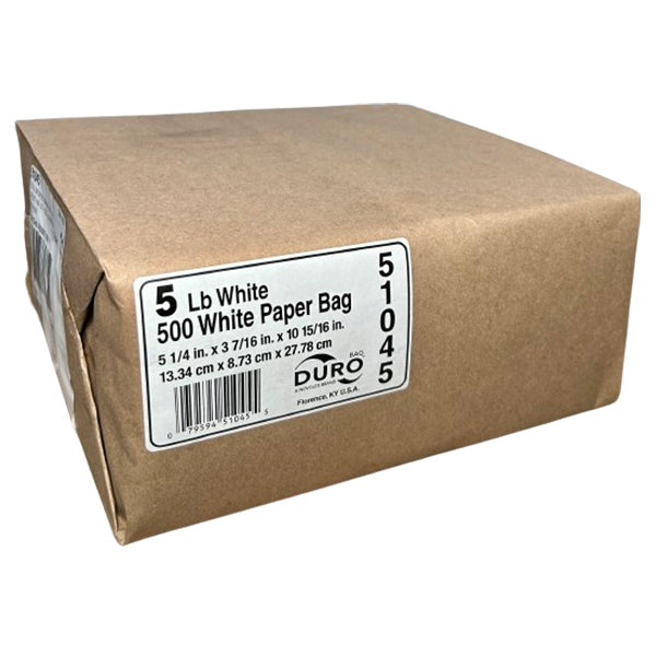 DURO BAG - WHITE SOS #5 500EA