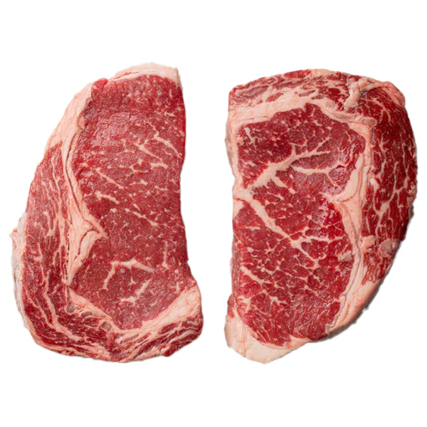 THE BUTCHER SHOPPE - MVR GRASS FED RIBEYE STEAK 8x10 OZ