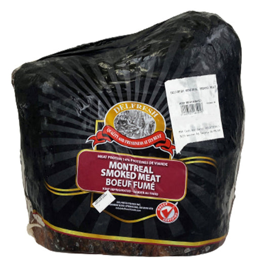 DELFRESH - MONTREAL SMOKED MEAT PER KG