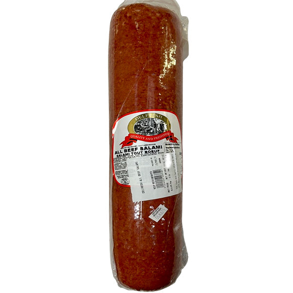 DELFRESH - ALL BEEF SALAMI PER KG