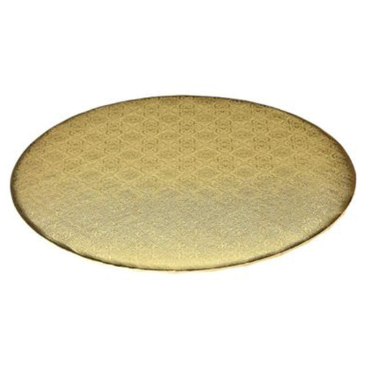 ENJAY - 12" ROUND X .060 LIGHT GOLD STRAIGHT EDGE BOARD 100EA