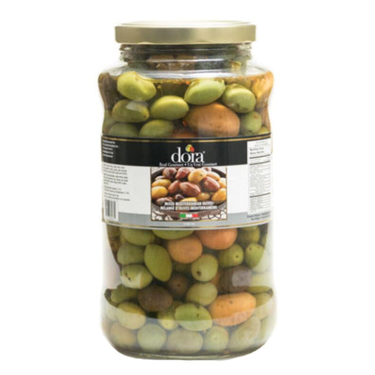 DORA - MIXED OLIVES MEDITERRANEAN  (GLASS) 3100ML