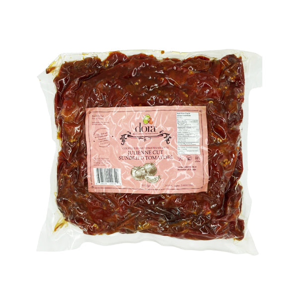 DORA REAL GOURMET - JULIENNE SUN DRIED TOMATOES 1000GR