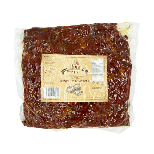 DORA REAL GOURMET - DICED SUN DRIED TOMATOES 1000GR