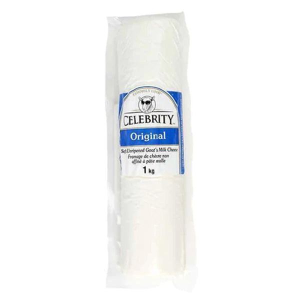 CELEBRITY - GOAT CHEESE LOG 1KG