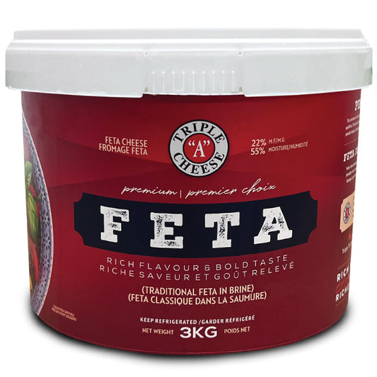 TRIPLE A CHEESE - FETA 3KG