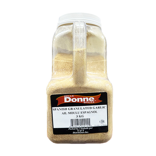 BELLE DONNE SPICES - SPANISH GARLIC GRANULATED 3KG