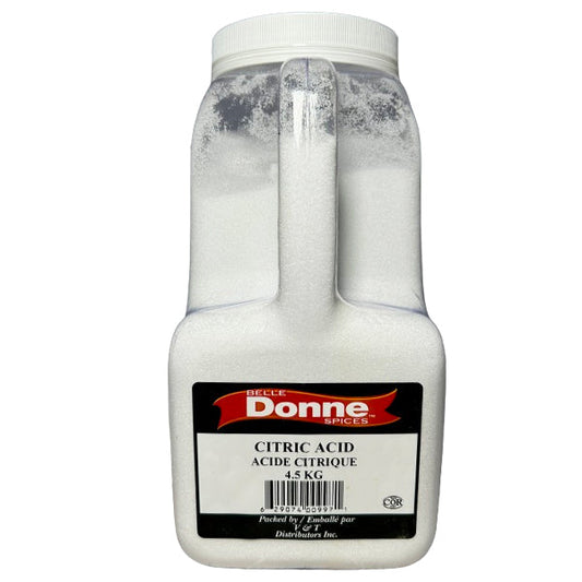 BELLE DONNE - CITRIC ACID 4.5KG