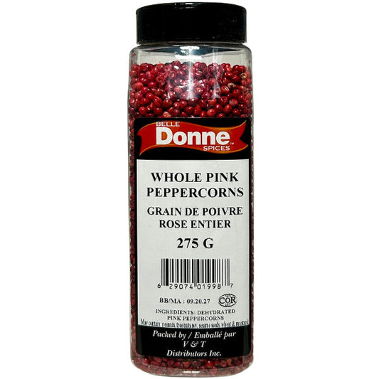 BELLE DONNE - PINK WHOLE PEPPERCORNS 275G