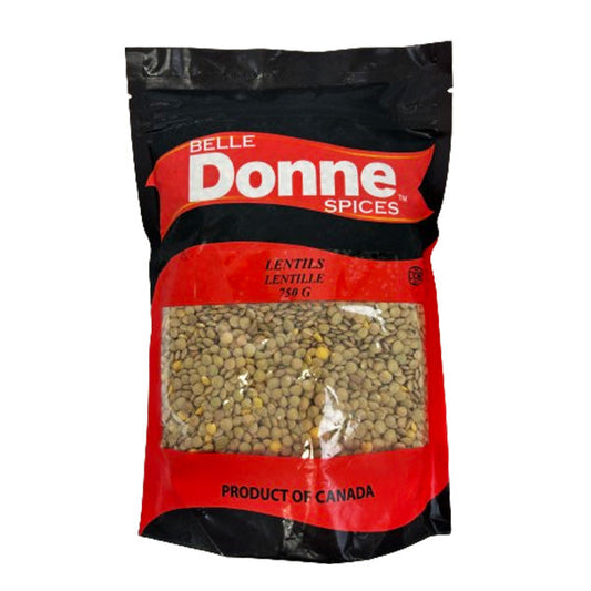 BELLE DONNE - LENTILS GREEN 750GR