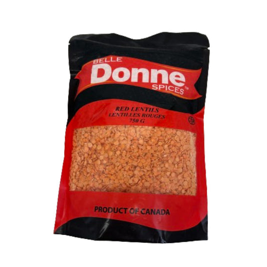 BELLE DONNE - LENTILS RED 750GR