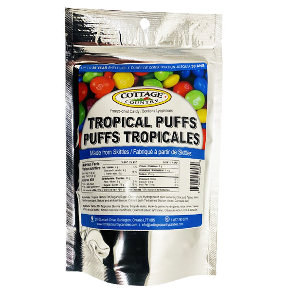 COTTAGE COUNTRY - FREEZE DRIED TROPICAL PUFFS 100GR