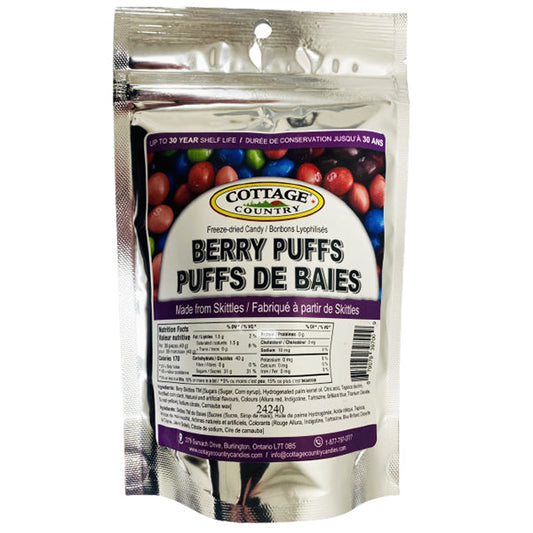 COTTAGE COUNTRY - FREEZE DRIED BERRY PUFFS 100GR