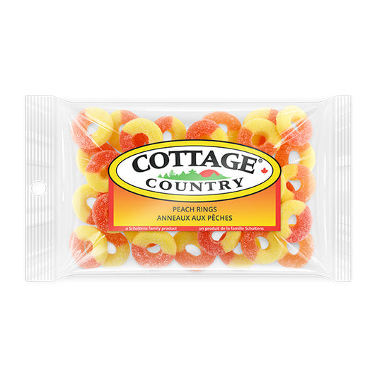 COTTAGE COUNTRY - PEACH RINGS 175GR