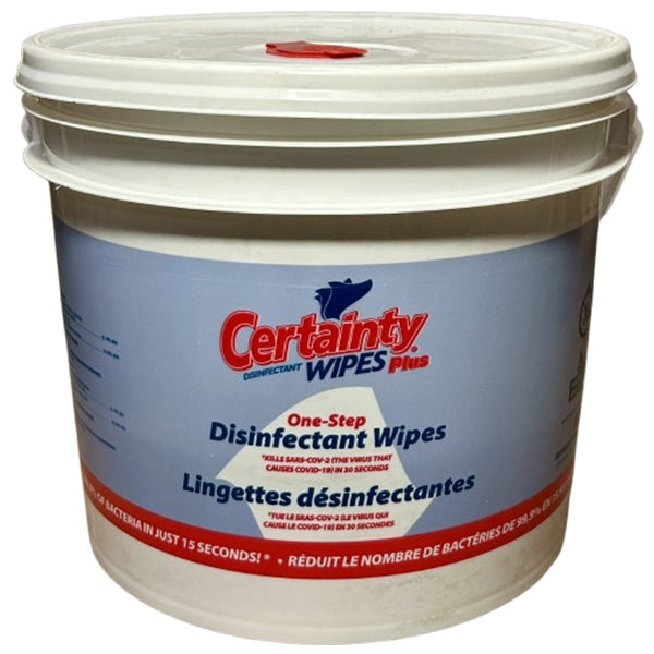 CERTAINLY - DISINFECTING WIPES CANISTER 800PK