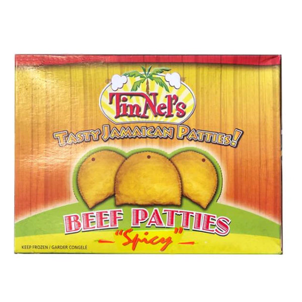 TINNELS - BEEF PATTY SPICY 12x112 GR