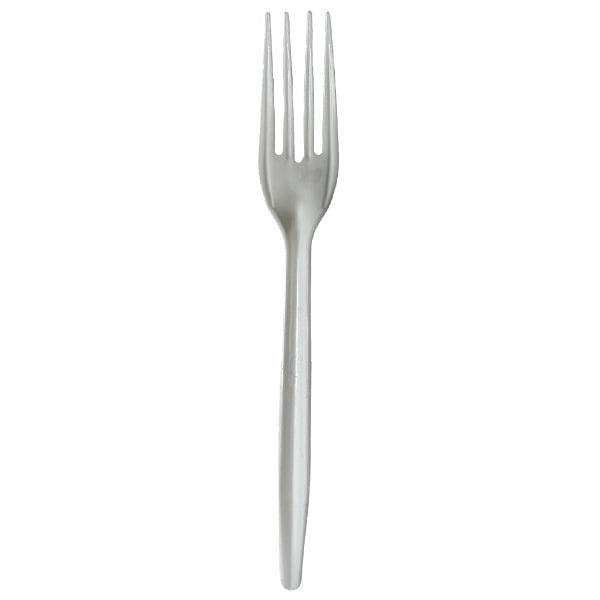 E2E FOOD PACK - NESTED PP70 FORK WHITE 50UN
