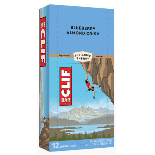 CLIF BAR - BLUEBERRY ALMOND CRISP 12x68 GR