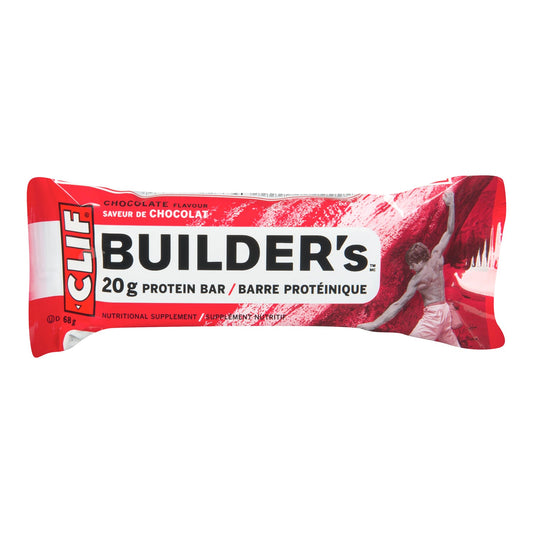 CLIF BAR - BUILDERS PROTEIN CHOCOLATE 12x68 GR