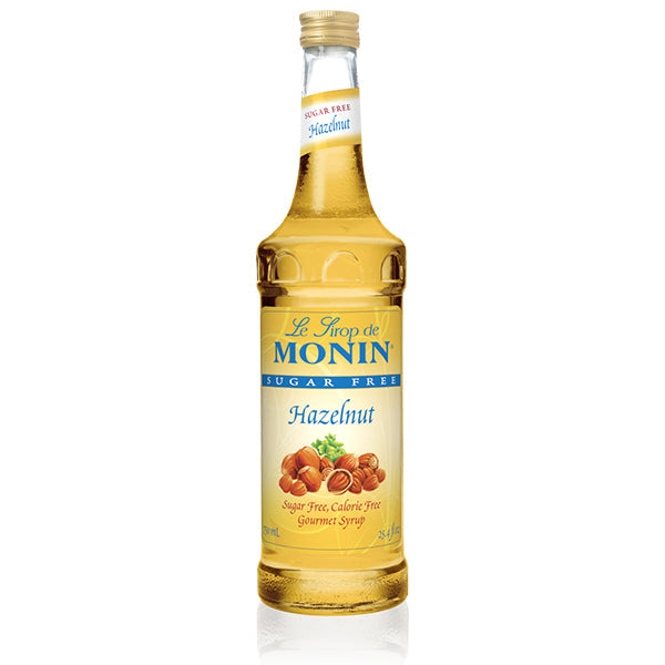 MONIN - SUGAR FREE HAZELNUT SYRUP 750ML