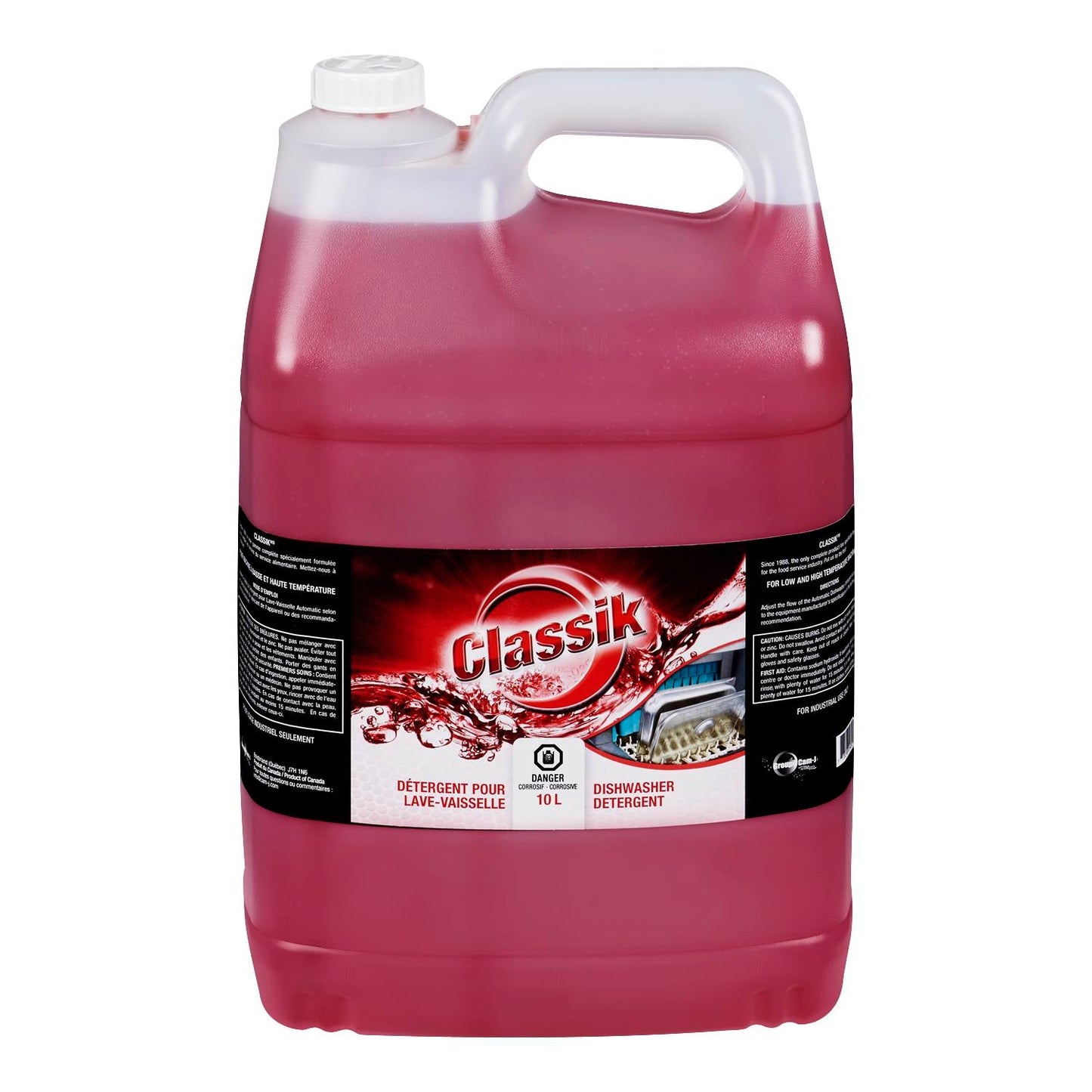 CLASSIK - AUTO DISH DET RED 10LT