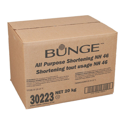 BUNGE - NH46  ALL PURPOSE SHORTENING 20KG