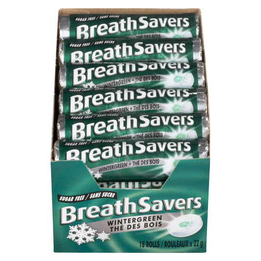 BREATH SAVERS - WINTERGREEN 18x22GR