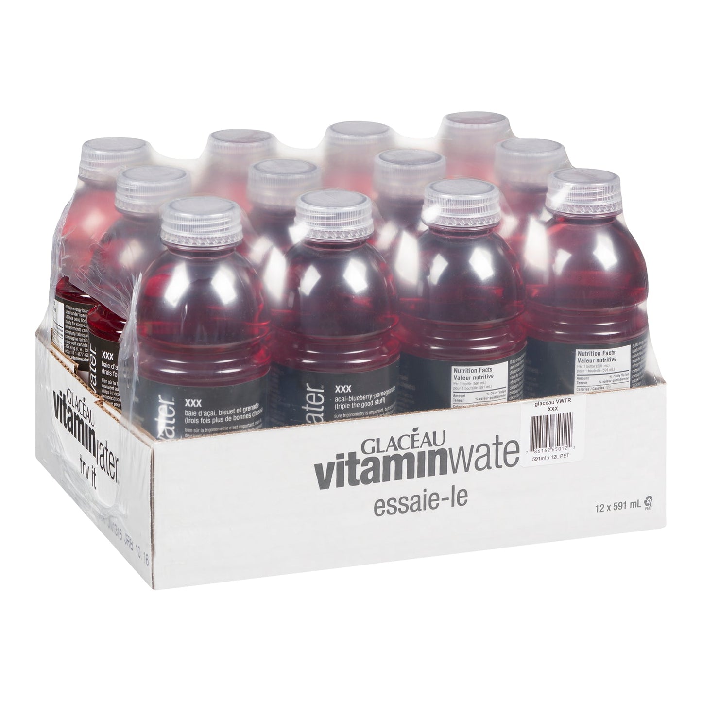 VITAMIN WATER - XXX 12x591ML