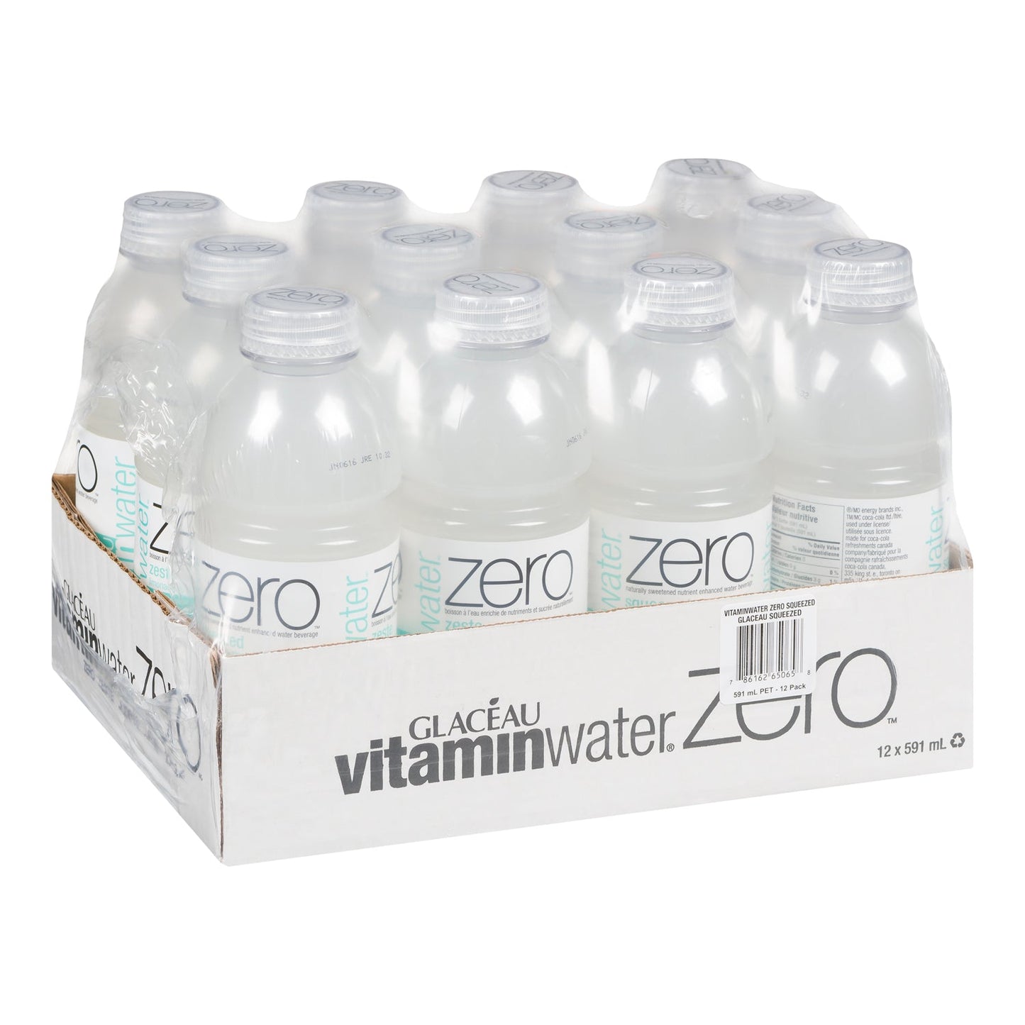 VITAMIN WATER - ZERO SQUEEZED 12x591ML