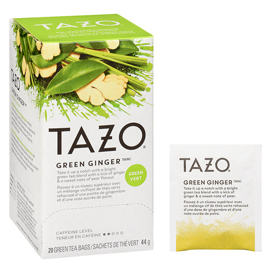 TAZO - HOT GREEN GINGER 20CT