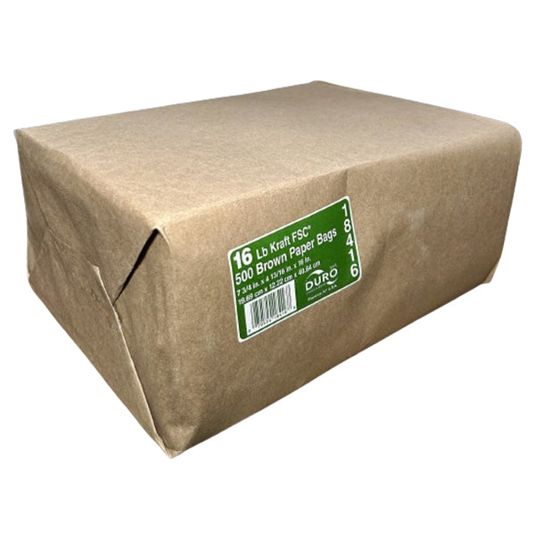 DUBL LIFE - KRAFT SOS BAGS #16 500EA