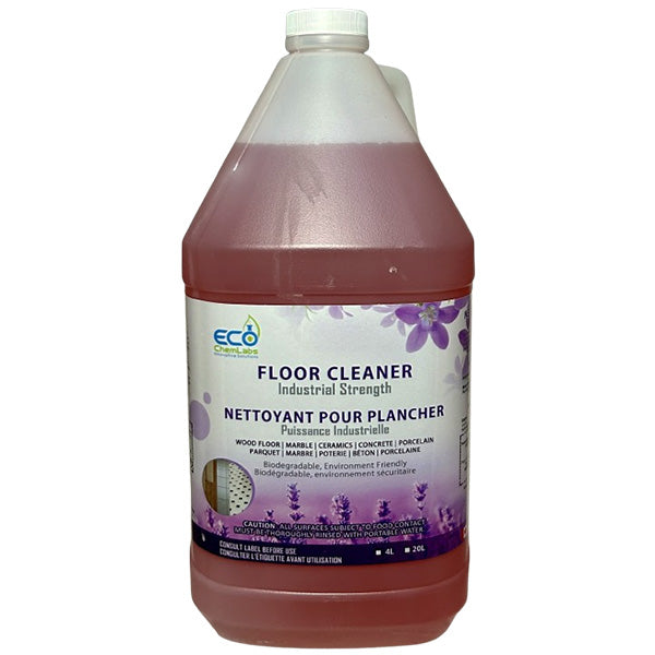 ECO CHEMLABS - FLOOR CLEANER LAVENDER 4x4 LT