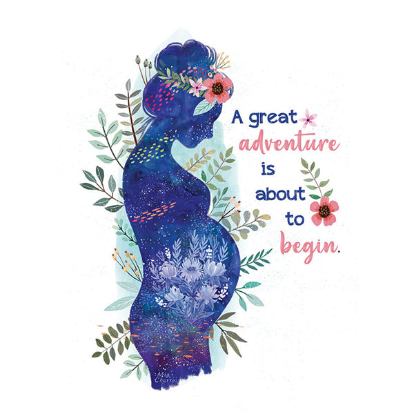 BABY - A GREAT ADVENTURE CARD