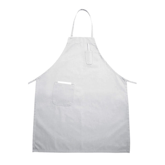 WINCO - FULL LENGTH BIB APRON WHITE 1EA