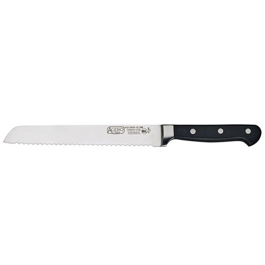 WINCO - GERMAN STEEL BREAD KNIFE 8" 1EA