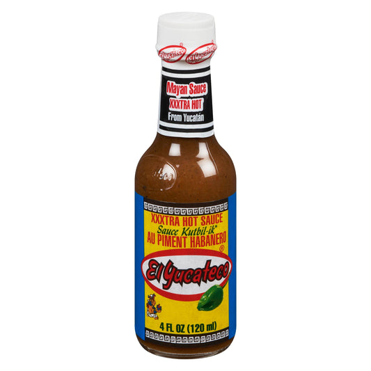 EL YUCATECO - XXXTRA HOT SAUCE 120ML