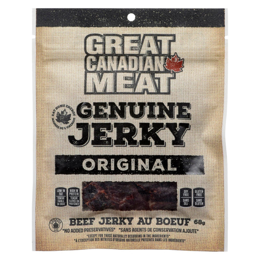 THE GREAT CANADIAN - ORIGINAL BEEF JERKY 68GR
