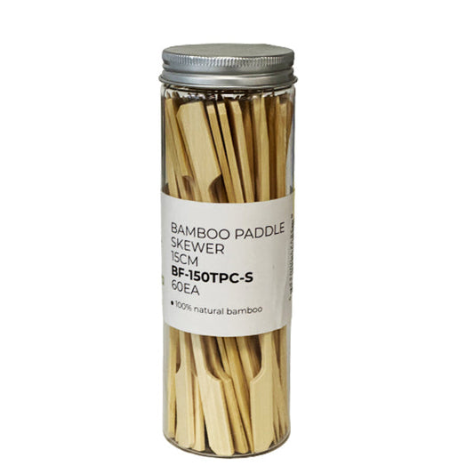 ENKAY - BAMBOO PADDLE SKEWER 15CM 60EA