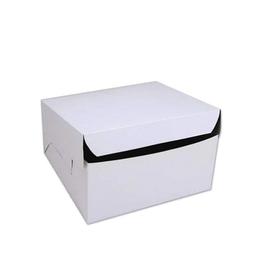 E.B. BOX - CAKE BOXES 10x10x2.5 100EA