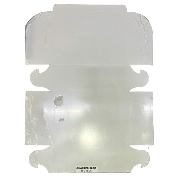 E.B. BOX - CAKE BOXES 14x10x5 1/4 SLAB 100EA