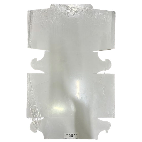 E.B. BOX - CAKE BOXES 12x12x6 50EA