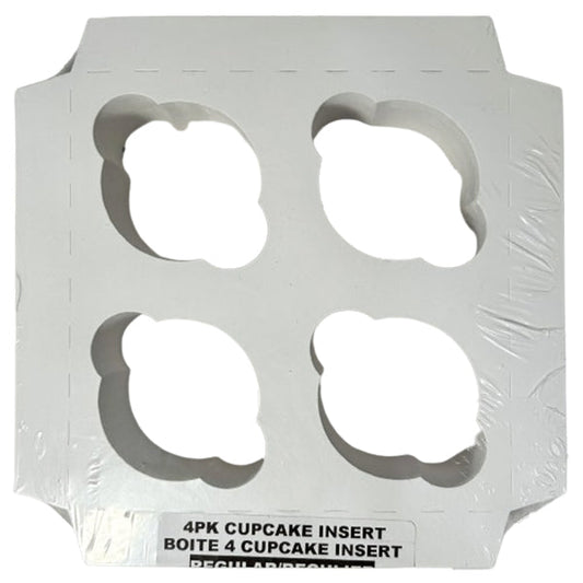 E.B. BOX - 4PK CUPCAKE INSERT 7x7x4 100EA