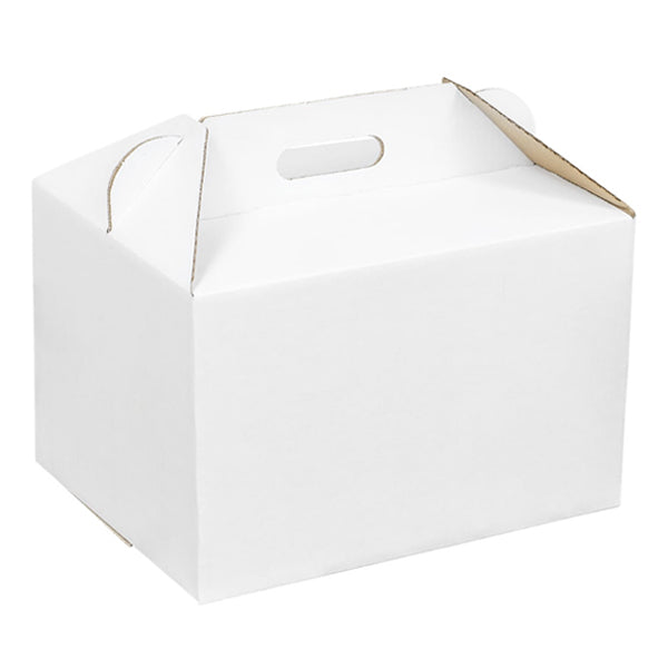 CORRAUGATED - CARRY OUT CARTON HOLIDAY BOX 25EA