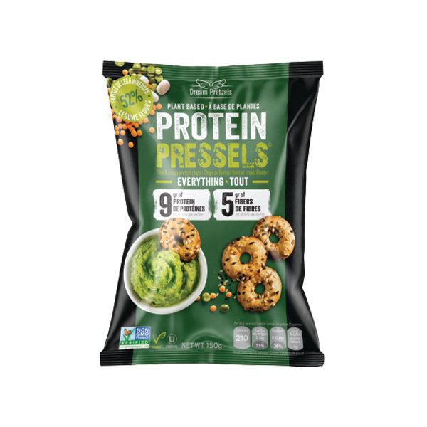 DREAM PRETZELS - PROTEIN PRESSELS EVERRYTHING CHIPS 150GR