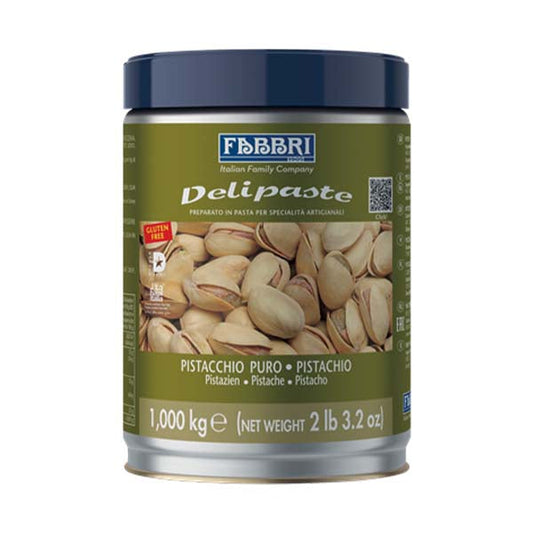 FABBRI 1905 - DELIPASTE PURE PISTACHIO TINS 1KG