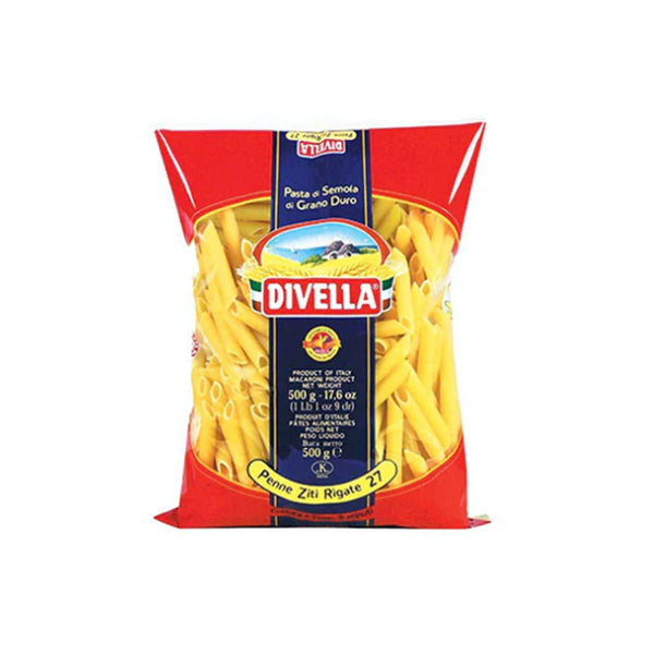 DIVELLA - PENNE RIGATE #27 24x500 GR
