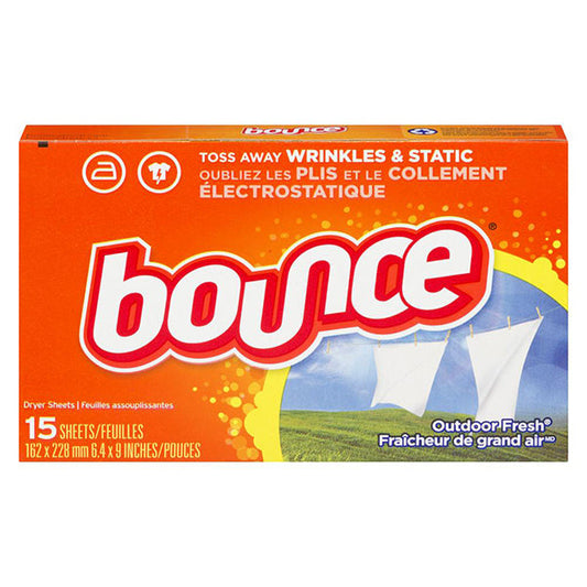 BOUNCE - SHEETS OUTDOOR FRESH 15x15 SHTS
