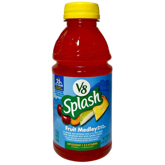 V8 - SPLASH FRUIT MEDLEY 12x473 ML