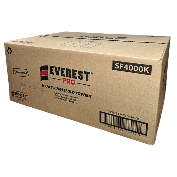 EVEREST - SINGLEFOLD KRAFT 16x250 EA