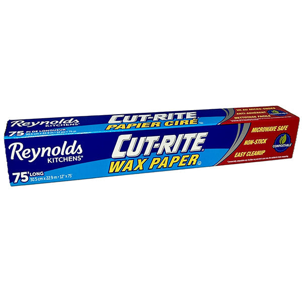 CUT-RITE - WAXED PAPER 12IN 24x75 FT